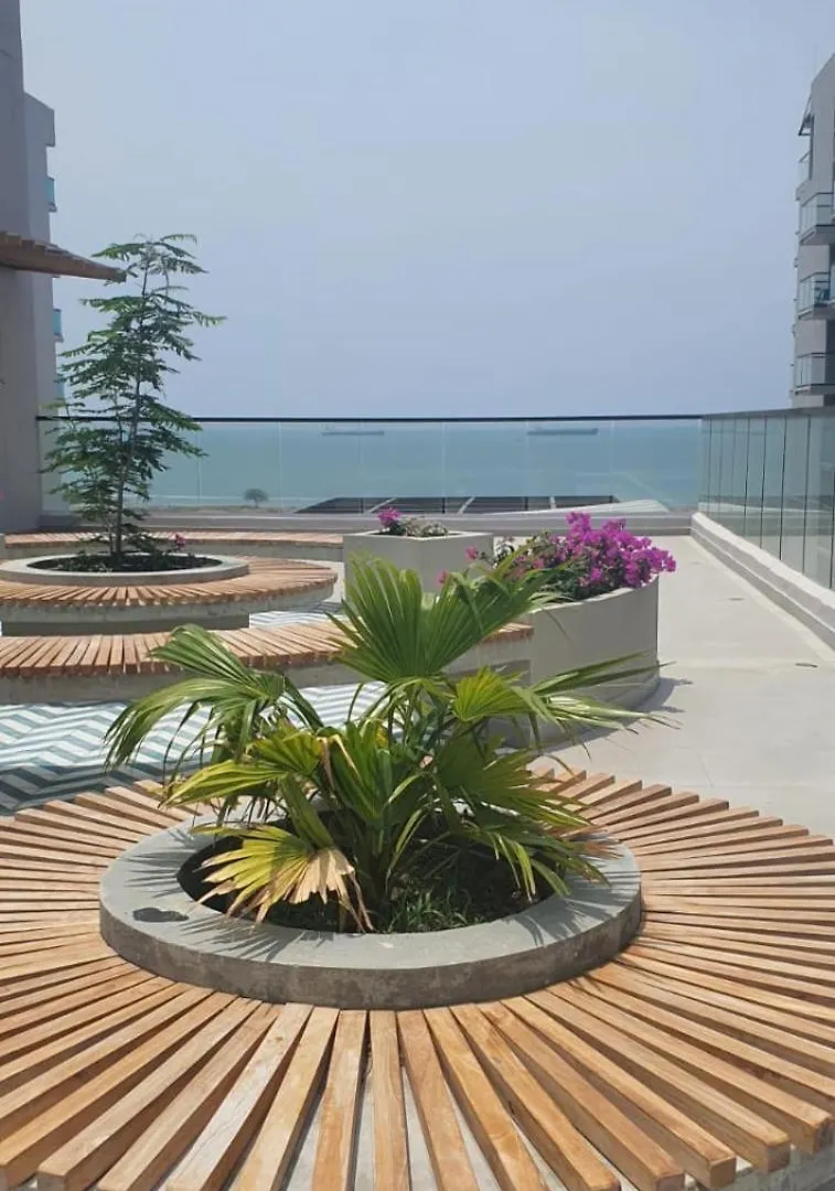 Apartment Moderno Apto Familiar En Exclusivo Sector Hotelero Frente A Reserva Natural Y El Mar, Hermosas Vistas Santa Marta  Colombia